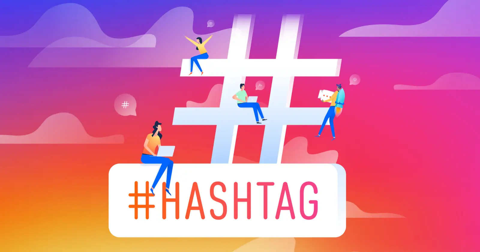 Use proper hashtags